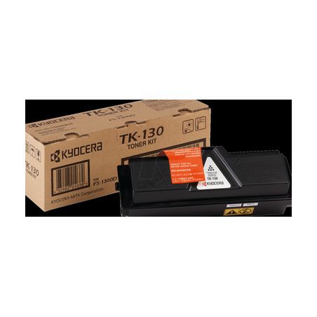 Toner original  -  KYOCERA-MITA TK130  -  negro  -  (1T02HS0EU0)