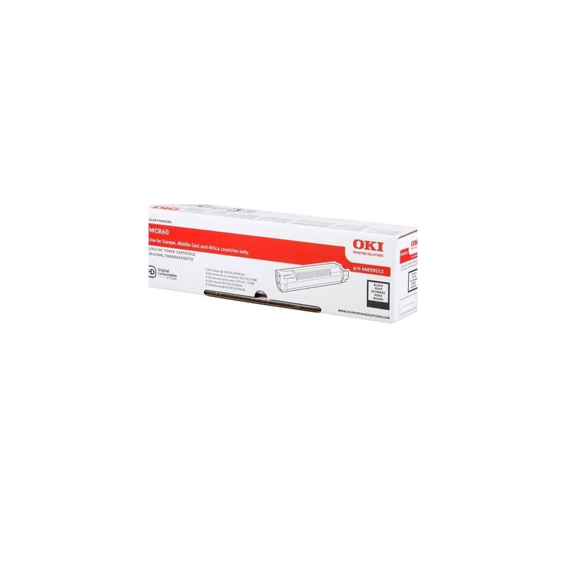 Toner original  -  OKI 44059212  -  negro  -  (44059212)