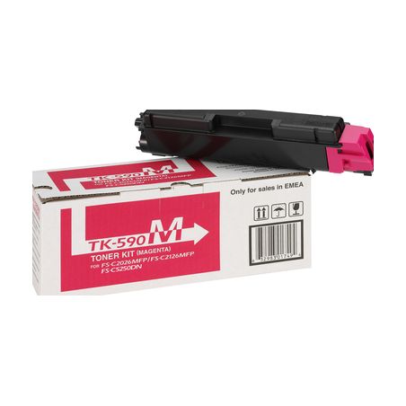Toner original  -  KYOCERA-MITA TK590M  -  magenta  -  (1T02KVBNL0)