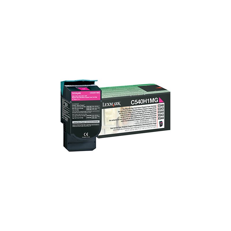 Toner original  -  LEXMARK C540H1MG  -  magenta  -  (C540H1MG)