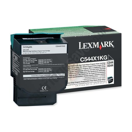 Toner original  -  LEXMARK C544X1KG  -  negro  -  (C544X1KG)