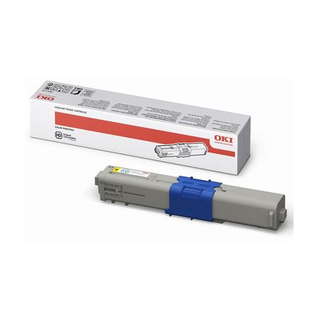 Toner original  -  OKI 44469704  -  amarillo  -  (44469704)