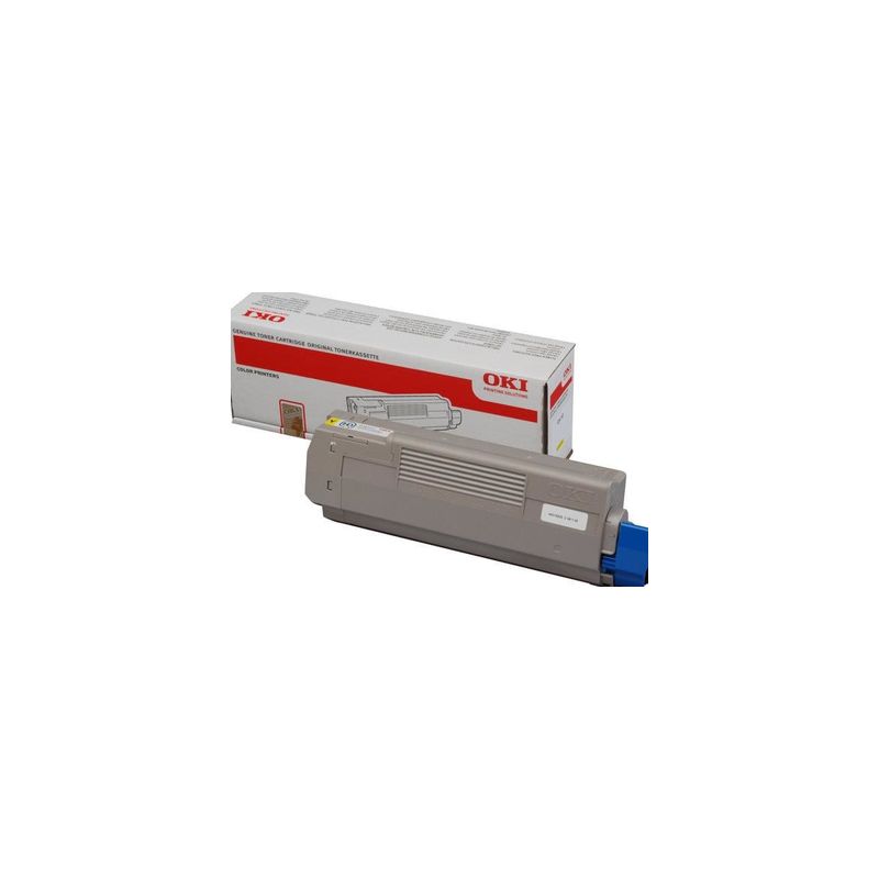 Toner original  -  OKI 44315305  -  amarillo  -  (44315305)