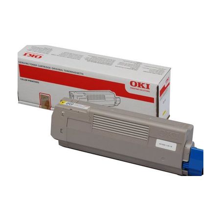 Toner original  -  OKI 44315305  -  amarillo  -  (44315305)