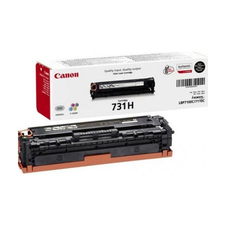 Toner original  -  CANON 731H  -  negro  -  (6273B002)