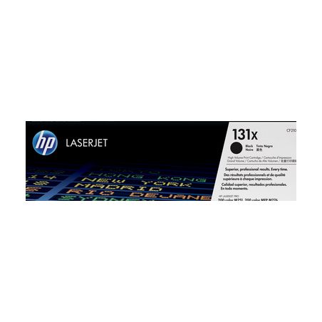 Toner original  -  HP 131X  -  negro  -  (CF210X)