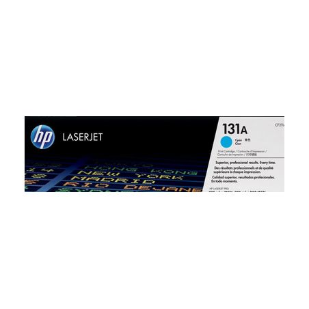 Toner original  -  HP 131A  -  cian  -  (CF211A)