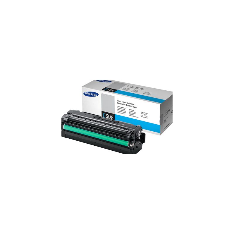 Toner original  -  SAMSUNG CLT-C-506L  -  cian  -  (CLTC506L)