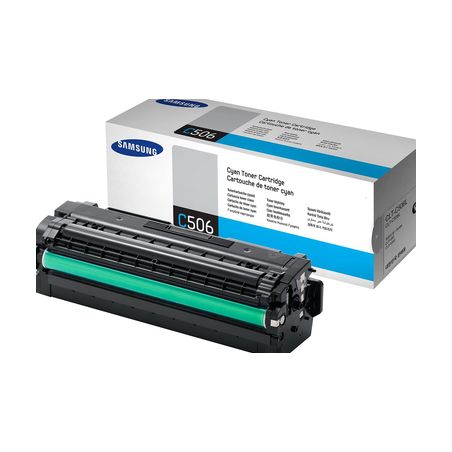 Toner original  -  SAMSUNG CLT-C-506L  -  cian  -  (CLTC506L)
