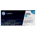 Toner original  -  HP 650A  -  cian  -  (CE271A)