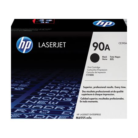 Toner original  -  HP 90A  -  negro  -  (CE390A)