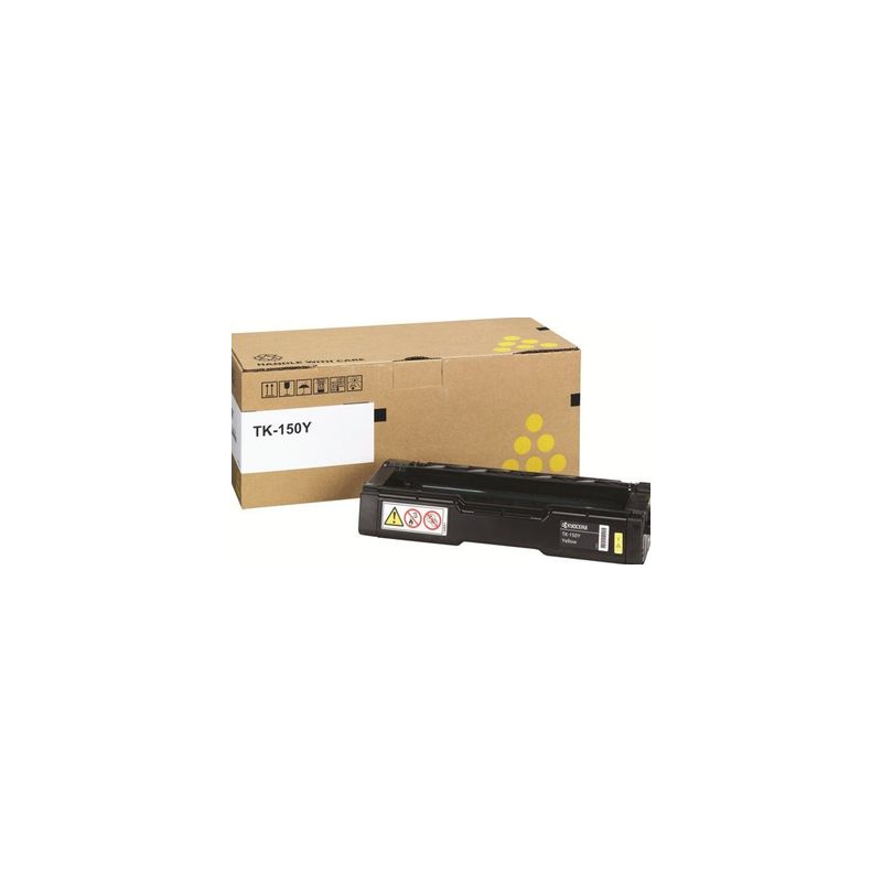 Toner original  -  KYOCERA-MITA TK-150Y  -  amarillo  -  (1T05JKANL0)