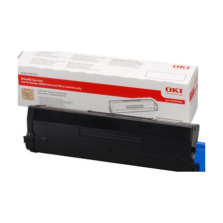 Toner original  -  OKI 43502002  -  negro  -  (43502002)