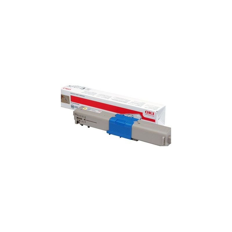 Toner original  -  OKI 44973533  -  amarillo  -  (44973533)