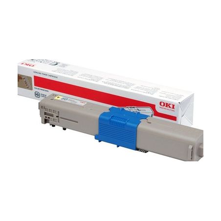 Toner original  -  OKI 44973533  -  amarillo  -  (44973533)