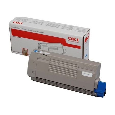 Toner original  -  OKI 44318607  -  cian  -  (44318607)