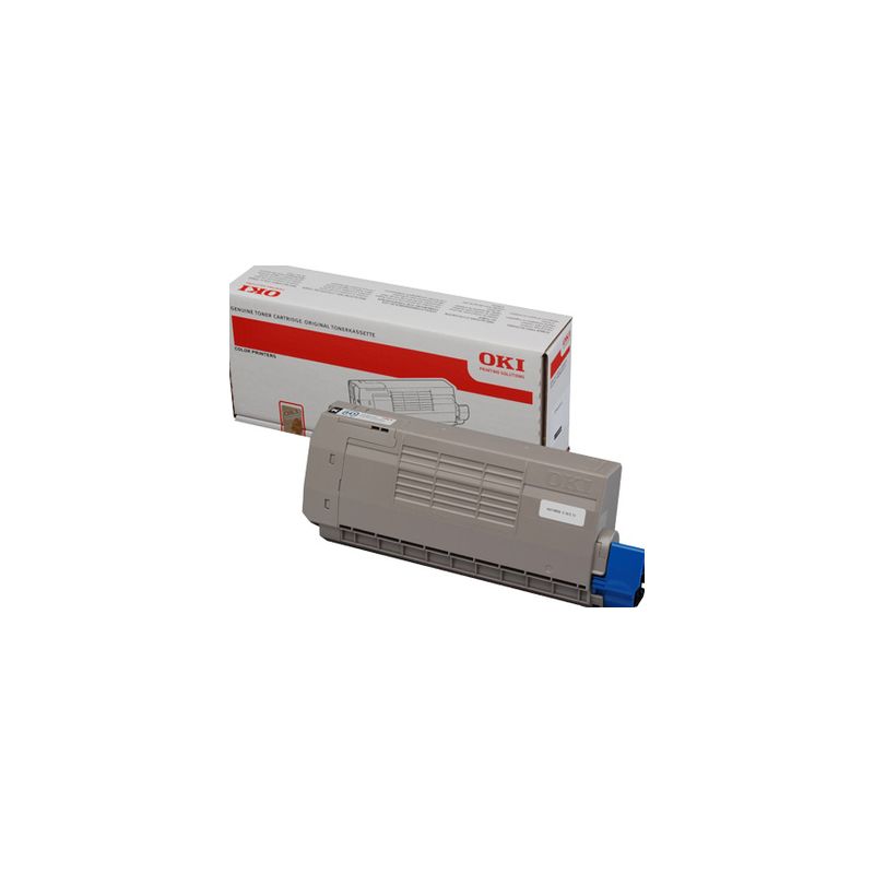 Toner original  -  OKI 44318605  -  amarillo  -  (44318605)