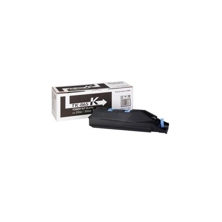 Toner original  -  KYOCERA TK865K  -  negro