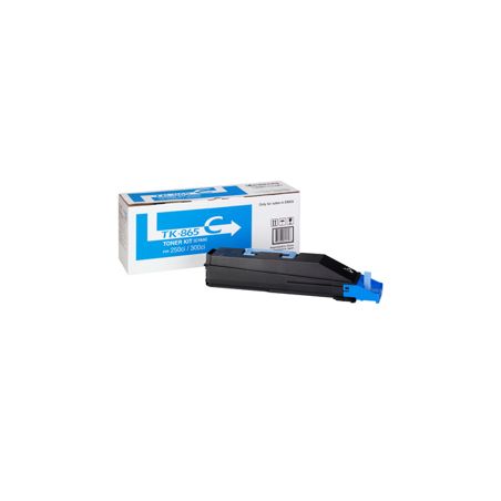 Toner original  -  KYOCERA TK865C  -  cian