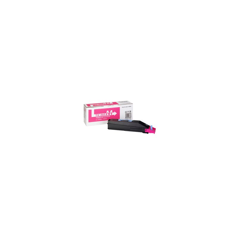 Toner original  -  KYOCERA TK865M  -  magenta