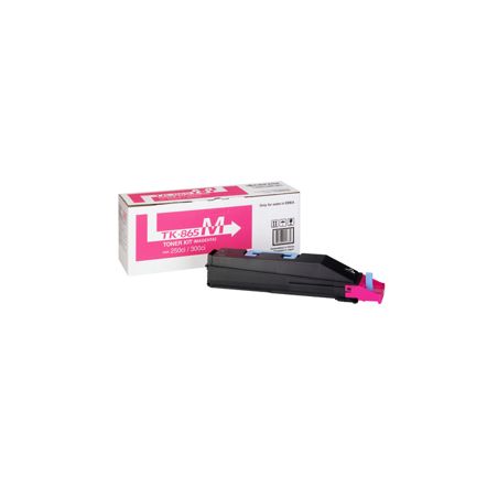 Toner original  -  KYOCERA TK865M  -  magenta