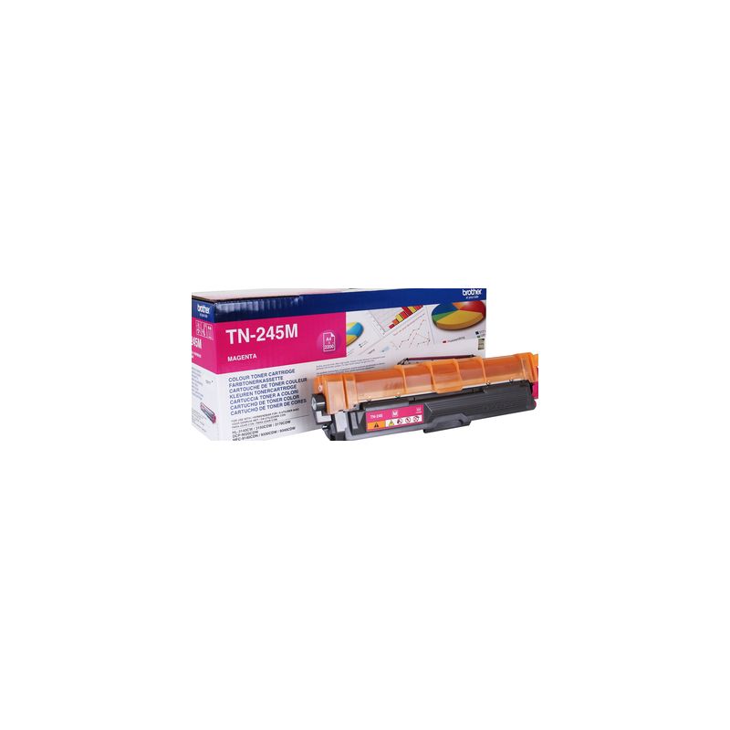 Toner original  -  BROTHER TN245M  -  magenta  -  (TN-245M)