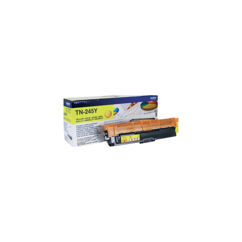 Toner original  -  BROTHER TN245Y  -  amarillo  -  (TN-245Y)