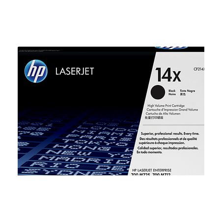 Toner original  -  HP 14X  -  negro  -  (CF214X)