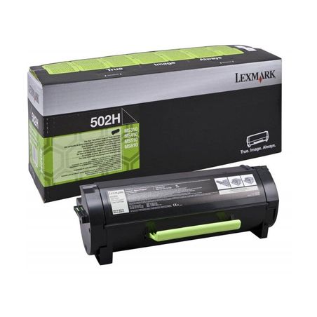 Toner original  -  LEXMARK 502H  -  negro  -  (50F2H00)