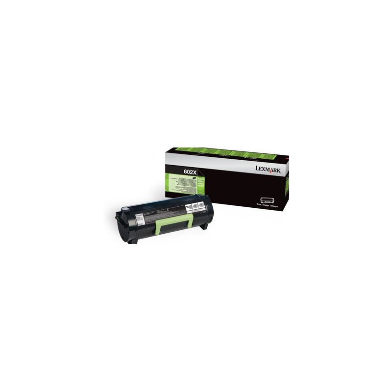 Toner original  -  LEXMARK 602X  -  negro  -  (60F2X00)