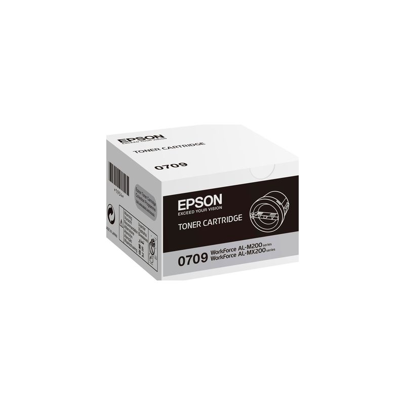Toner original  -  EPSON 709  -  negro  -  (C13S050709)