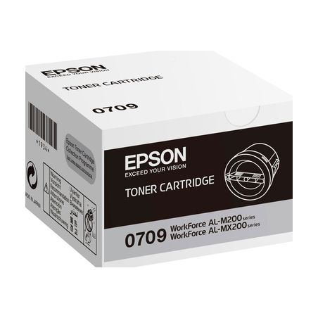 Toner original  -  EPSON 709  -  negro  -  (C13S050709)