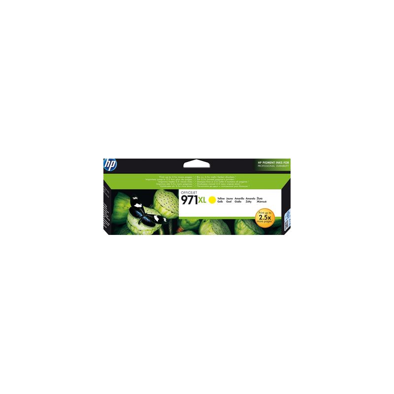 Cartucho de tinta original  -  HP 971XL  -  amarillo  -  (CN628AE)  -  gran capacidad