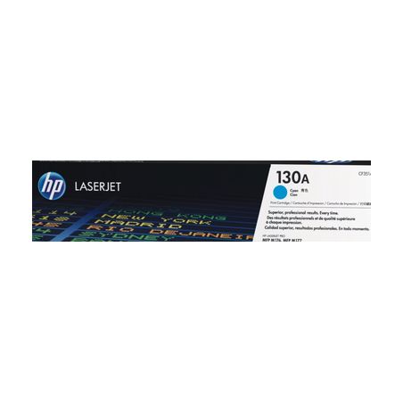 Toner original  -  HP 130A  -  cian  -  (CF351A)