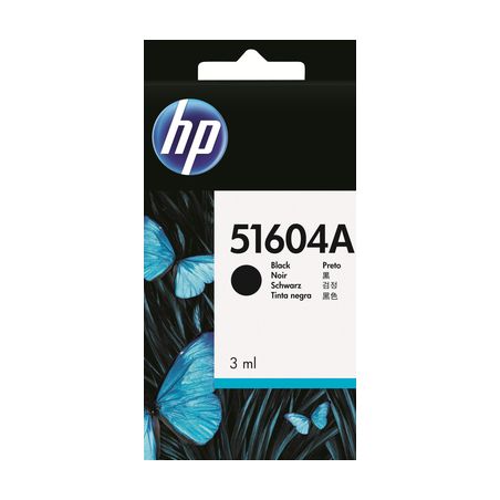 Cartucho de tinta original  -  HP 51604A  -  negro  -  (51604A)