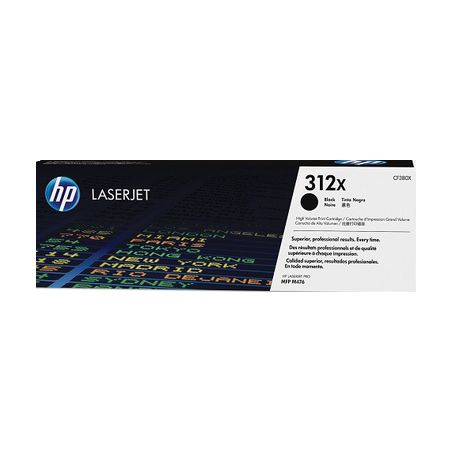Toner original  -  HP 312X  -  negro  -  (CF380X)