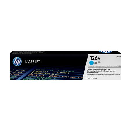 Toner original  -  HP 312A  -  cian  -  (CF381A)