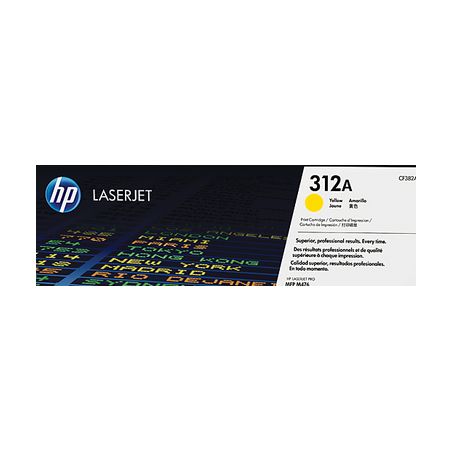 Toner original  -  HP 312A  -  amarillo  -  (CF382A)