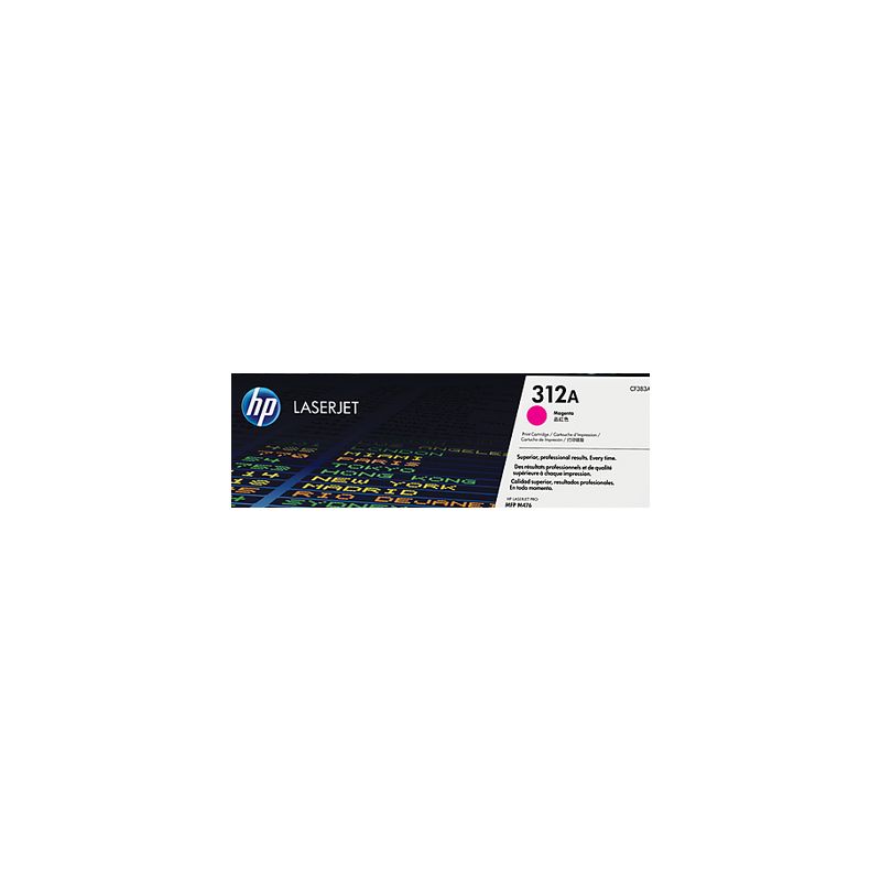 Toner original  -  HP 312A  -  magenta  -  (CF383A)