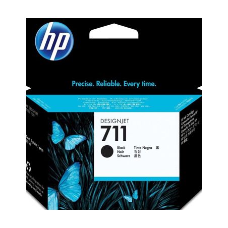 Cartucho de tinta original  -  HP 711  -  negro  -  (CZ133A)