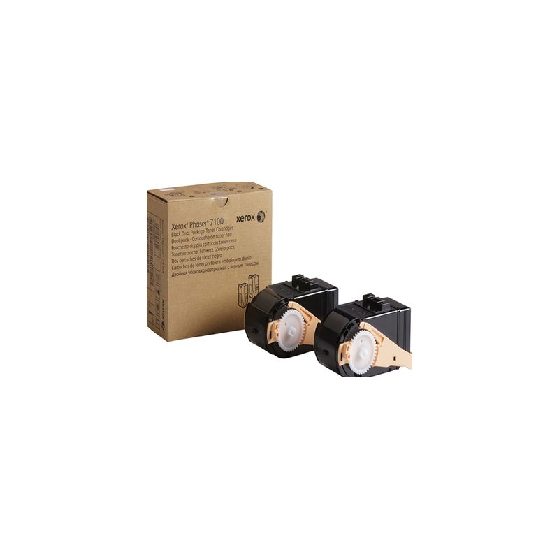 Pack de 2 toners originales  -  XEROX 106R02605  -  2 negro  -  (106R02605)