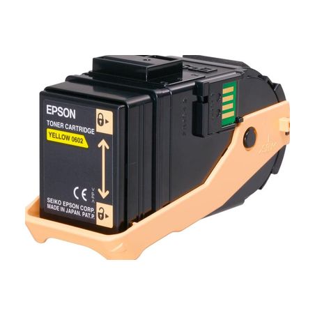 Toner original  -  EPSON 602  -  amarillo  -  (C13S050602)