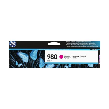 Cartucho de tinta original  -  HP 980  -  magenta  -  (D8J08A)