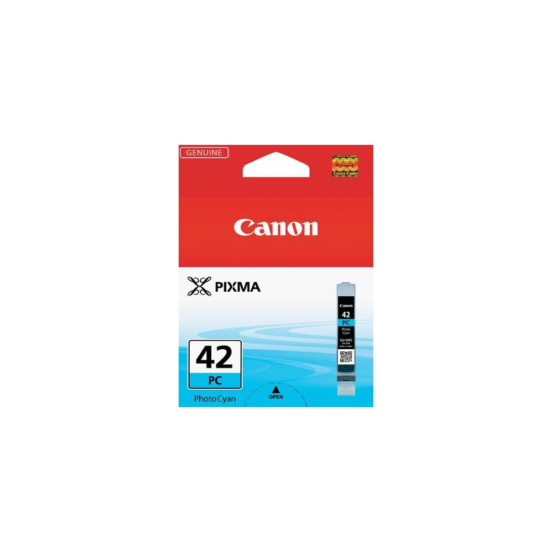 Cartucho de tinta original  -  CANON CLI-42 PC  -  cian foto  -  (6388B001)
