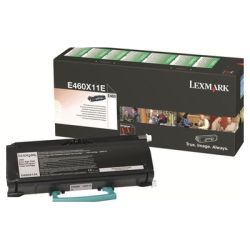 Toner original  -  LEXMARK E460X11E  -  negro  -  (E460X11E)
