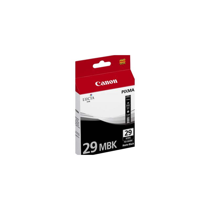 Cartucho de tinta original  -  CANON PGI-29 MBK  -  negro  -  (4868B001)