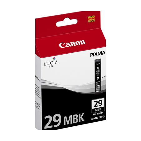 Cartucho de tinta original  -  CANON PGI-29 MBK  -  negro  -  (4868B001)