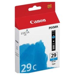 Cartucho de tinta original  -  CANON PGI-29 C  -  cian  -  (4873B001)