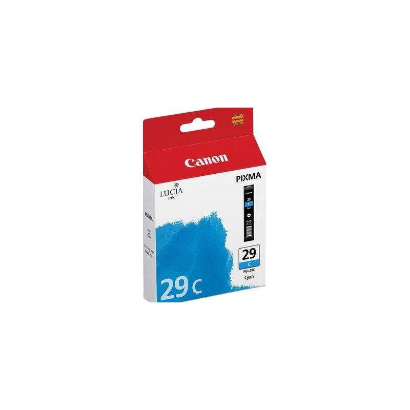 Cartucho de tinta original  -  CANON PGI-29 C  -  cian  -  (4873B001)