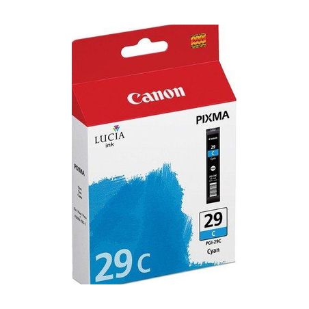 Cartucho de tinta original  -  CANON PGI-29 C  -  cian  -  (4873B001)